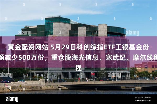 黄金配资网站 5月29日科创综指ETF工银基金份额减少500万份，重仓股海光信息、寒武纪、摩尔线程