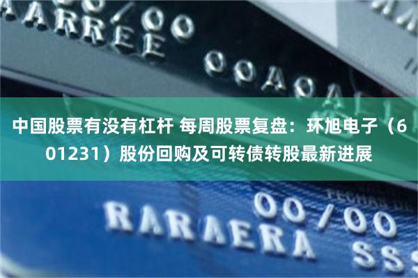 中国股票有没有杠杆 每周股票复盘：环旭电子（601231）股份回购及可转债转股最新进展