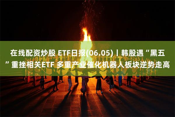 在线配资炒股 ETF日报(06.05)丨韩股遇“黑五”重挫相关ETF 多重产业催化机器人板块逆势走高