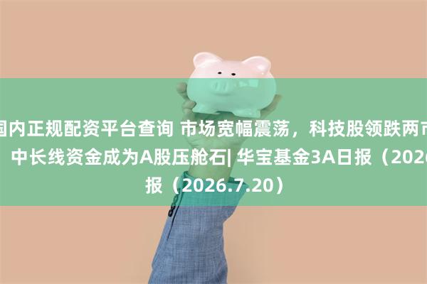 国内正规配资平台查询 市场宽幅震荡，科技股领跌两市，机构：中长线资金成为A股压舱石| 华宝基金3A日报（2026.7.20）