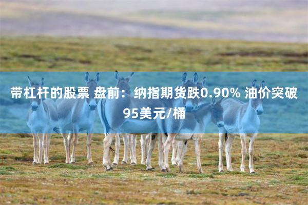 带杠杆的股票 盘前：纳指期货跌0.90% 油价突破95美元/桶